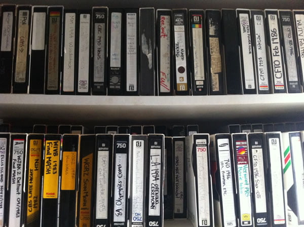VHS tapes